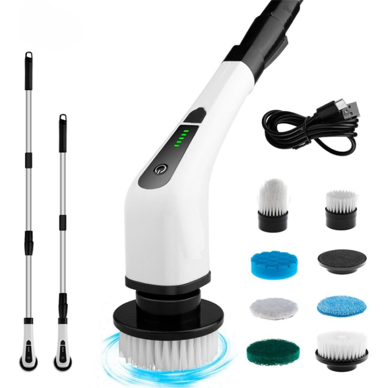 Cepillo de Limpieza 9 en 1 – Limpieza Profunda para Todo el Hogar