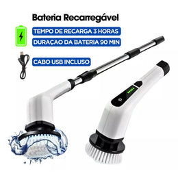 Cepillo de Limpieza 9 en 1 – Limpieza Profunda para Todo el Hogar